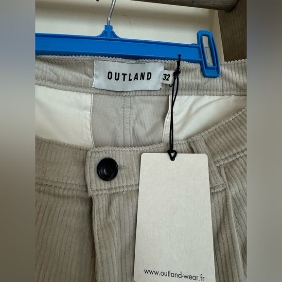Outland corduroy pleated pants size 32 - Picture 3 of 3